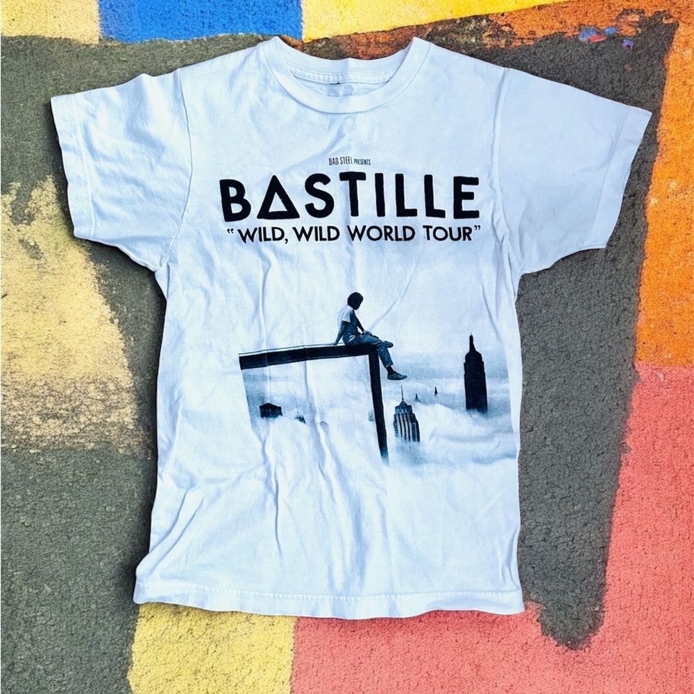 White Bastille band T-Shirt